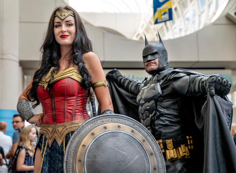 A most dynamic duo indeed, in the form of Wonder Woman and Batman. Batman’s definitely the Robin in this duo.